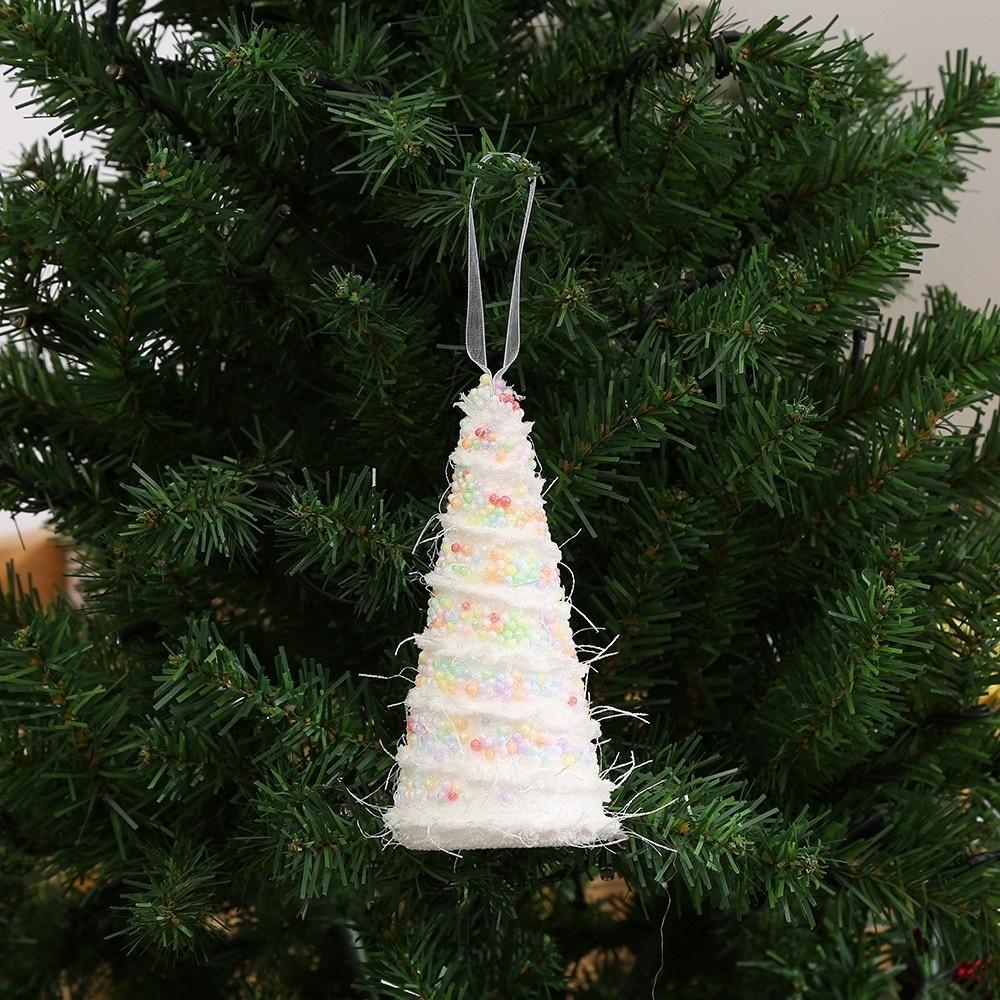 Foam Xmas Tree Decor DIY Candy Cane Ornament Creative Ice Cream Pendant  New Year