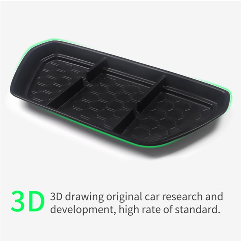 Car Dashboard Storage Tray for Nissan Frontier  + Center Console Box Organizer Central Phone Stand Inner Accessories