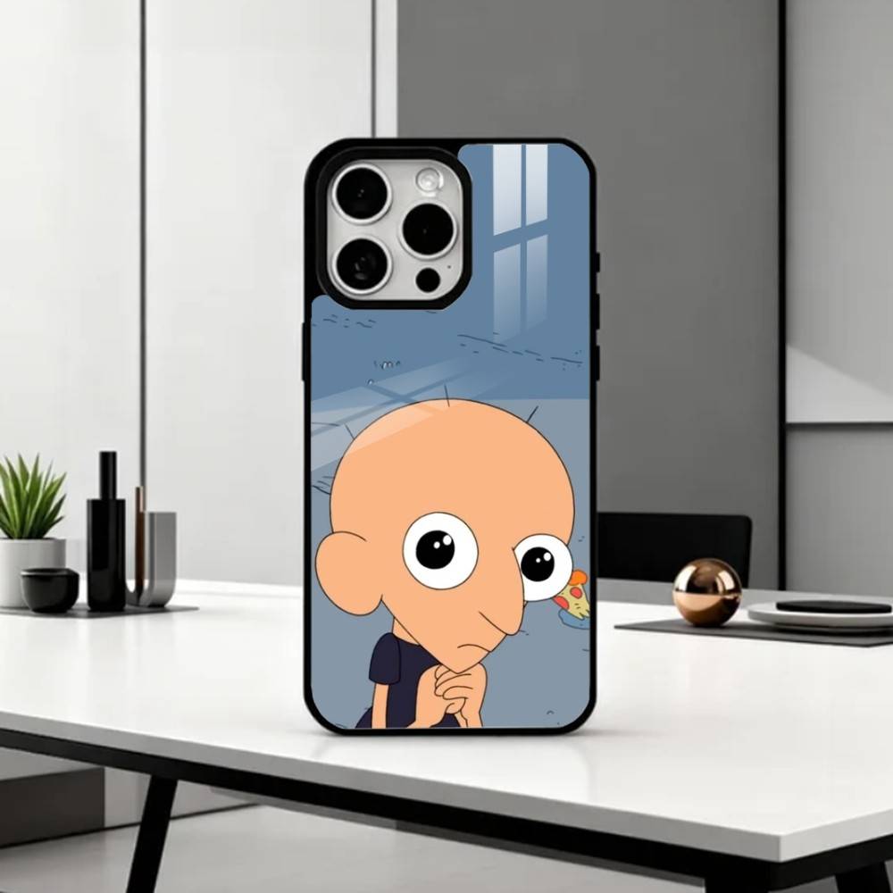 Sassy cartoon C-Clarences Phone Case For iPhone17,16,15,14,13,12,11 Plus,Pro Max Magnetic For Magsafe Wireless Charging