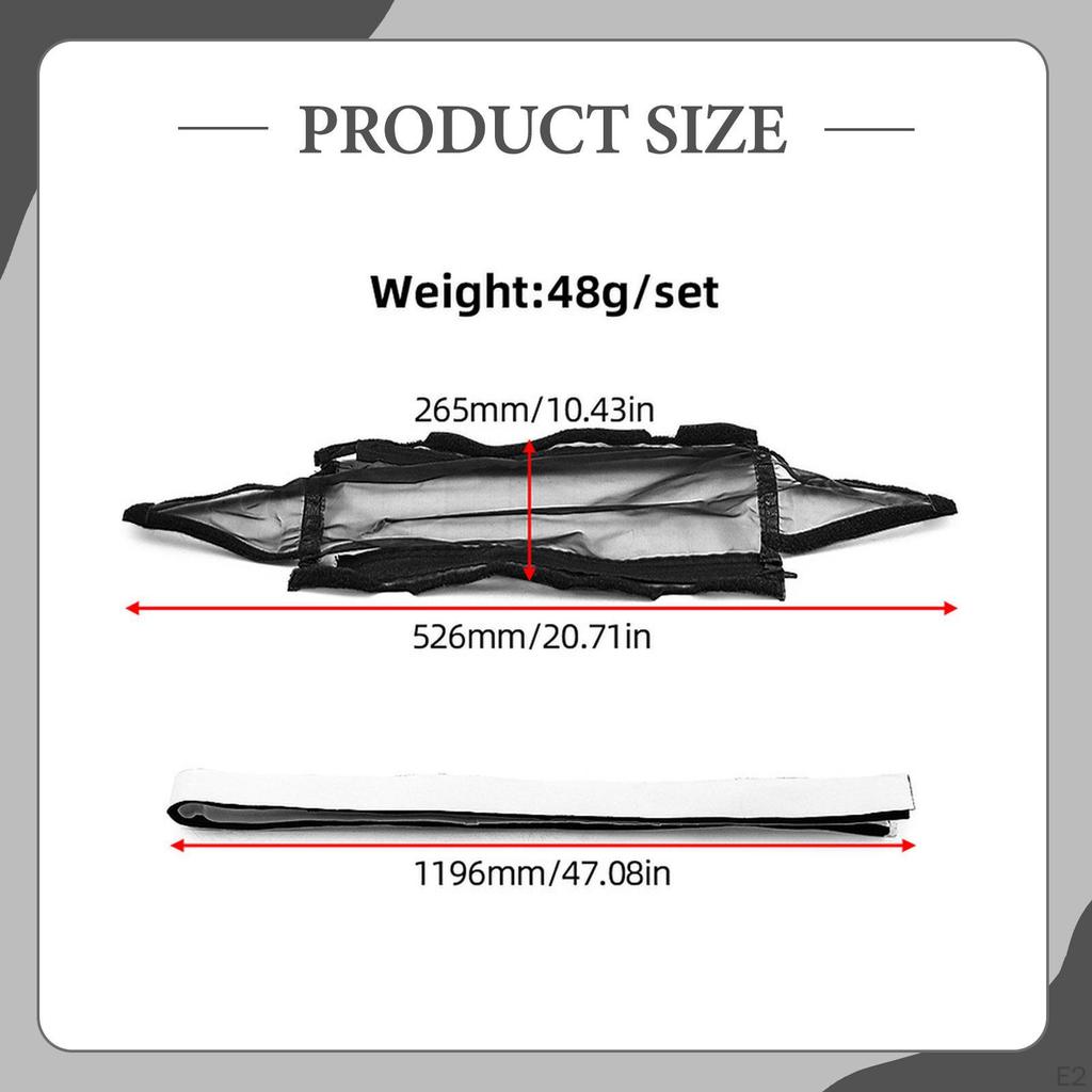 RC Model Car Dust Cover Protector Easy Installation Resist Rocks Mud Sands Snow Accessories