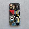 Artistic Image Stitching Black Cat Phone Case For iPhone 14 13 12 Mini 11 Pro Max 16 15 Pro Max Plus XS XR X 7 8 SE2 Back Covers