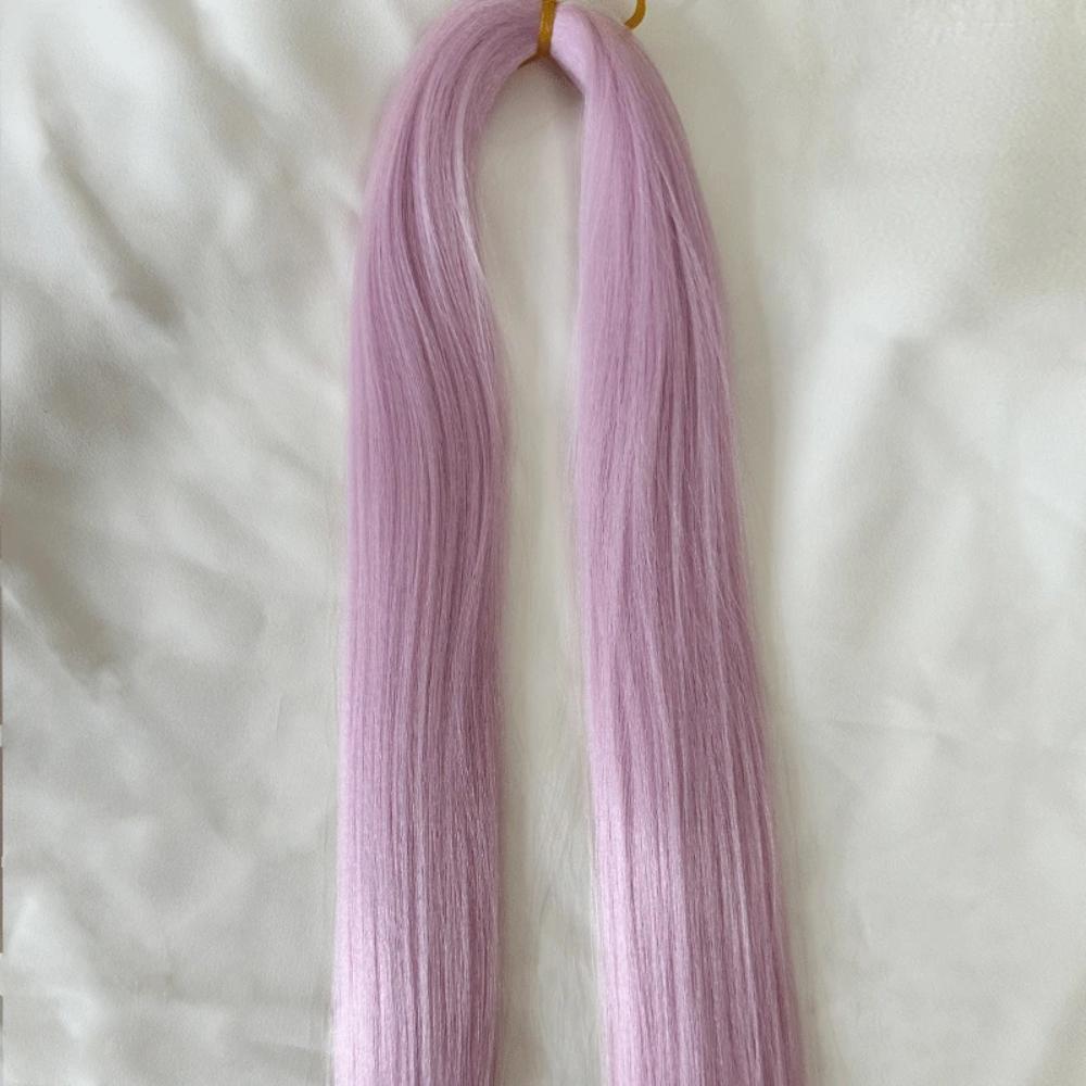 80cm/40g Colorful Series Japan Milk-Silk Doll Hair Wig DIY Repair Decor Toy Sewing Doll Wig Hair Hairline