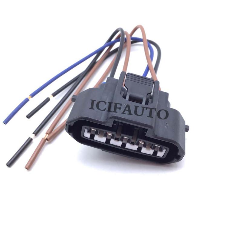 Maf Mass Air Flow Sensor Connector Plug Pigtail Wire for Mitsubishi Toyota Mazda Volvo Suzuki 197400-2010 22204-21010 MR547077