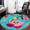 1pz Tappeto Rotondo da Ufficio Kirby, Arredamento per Camera da Letto Soggiorno Casa, Decorazione Stanza, Offic a1016225