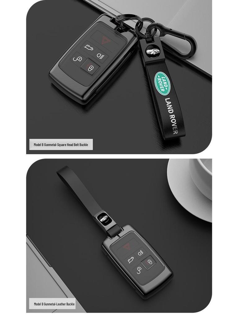 Compatible Key Case Buckle Set for Land Rover & Jaguar Models