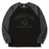 Seupeullaesikodeu Raglan Long Sleeve Black - Oopsy Ghost