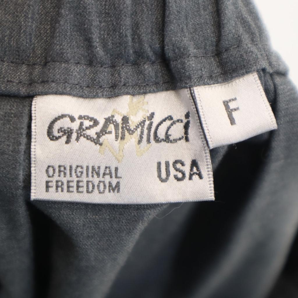 Gramicci Midi Length Flare Skirt F Gray Outdoors Women Used