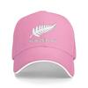 Gorra de Béisbol con Estampado de los All Blacks de Nueva Zelanda Unisex para Mujer Sombrero de Pescador Hip Hop Gorras Solares de Verano Ajustables con Cierre a Presión Sandwich