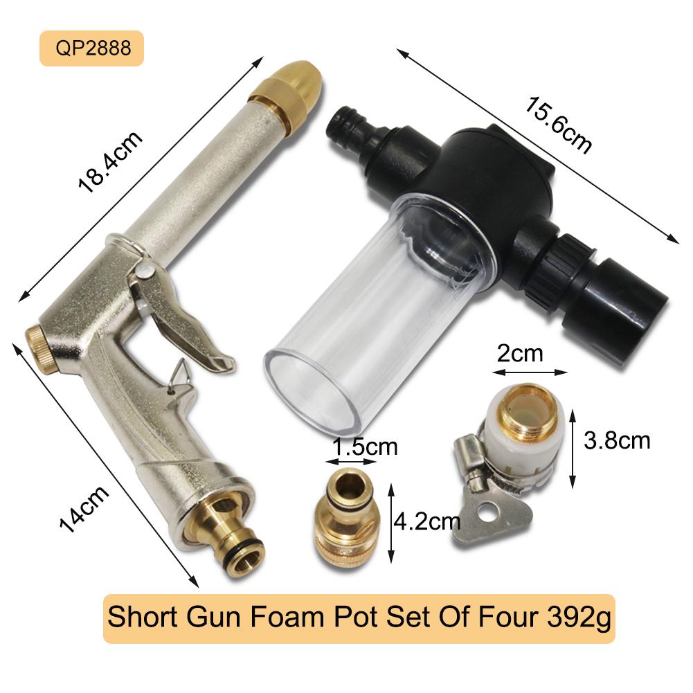 Multifunctional Garden Watering Spray Gun Household High Pressure Sprinkler Foam Car Wash Nozzle Water Jet Gun Garden Tools