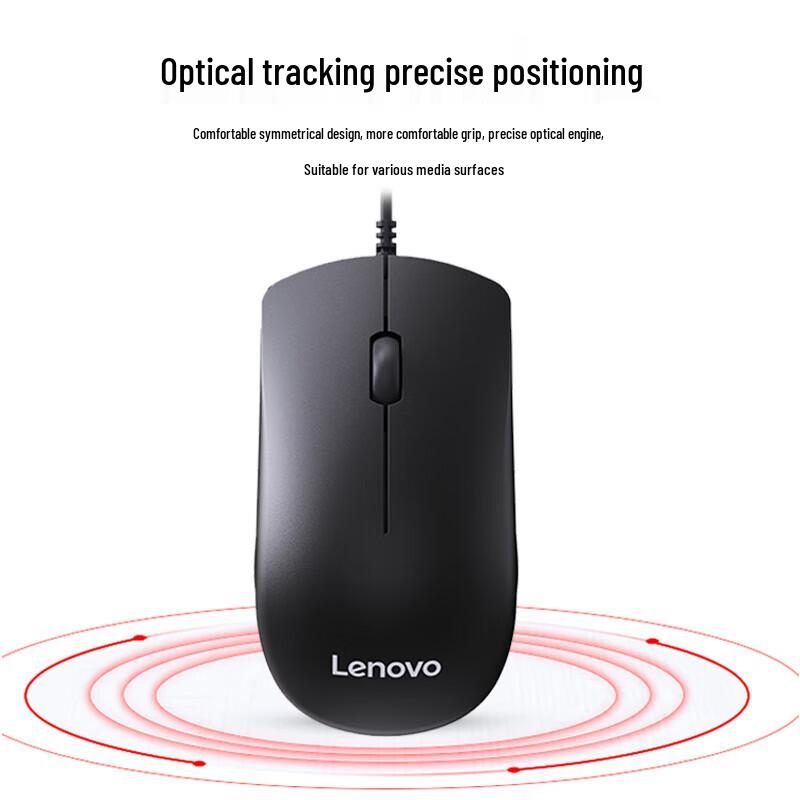 Lenovo MK11 Wired Keyboard and Mouse Set