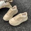 Spring new high-value trendy thick-soled high-profile lightweight wear-resistant casual versatile board shoes dad shoes