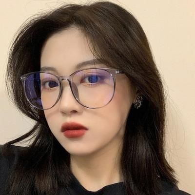 New Transparent Computer Glasses Frame Women Men Anti Blue Light Round Eyewear Blocking Glasses Optical Spectacle Eyeglass