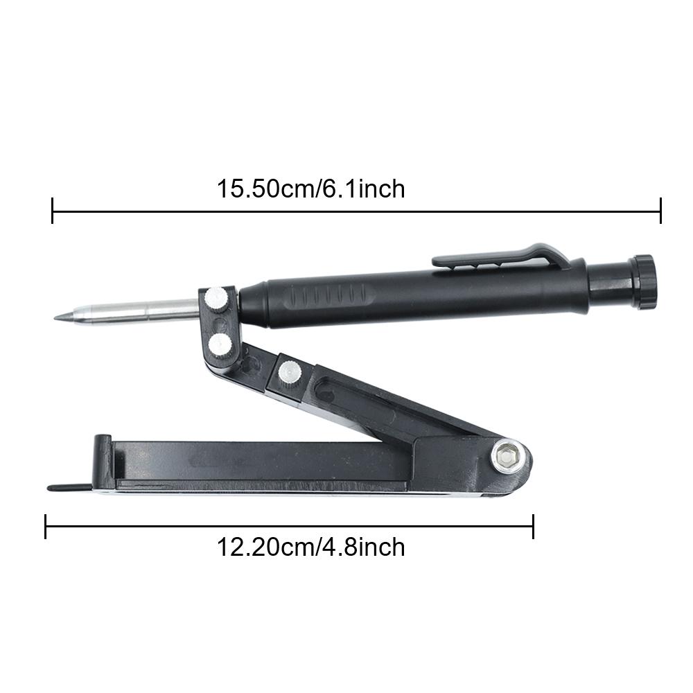 Adjustable Profile Scribing Ruler Scribing Tool Multi-function DIY Woodworking Metal Contour Gauge Scribe Compass Tool