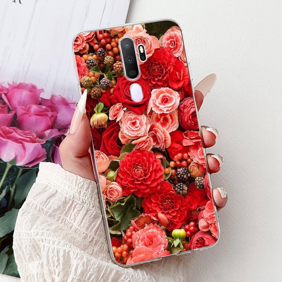For Oppo A9 2020 Case Oppo A11x New Luxury Painted Cover Shockproof Phone Case For Oppo A5 2020 A92020 OppoA11x Soft Fundas Bags