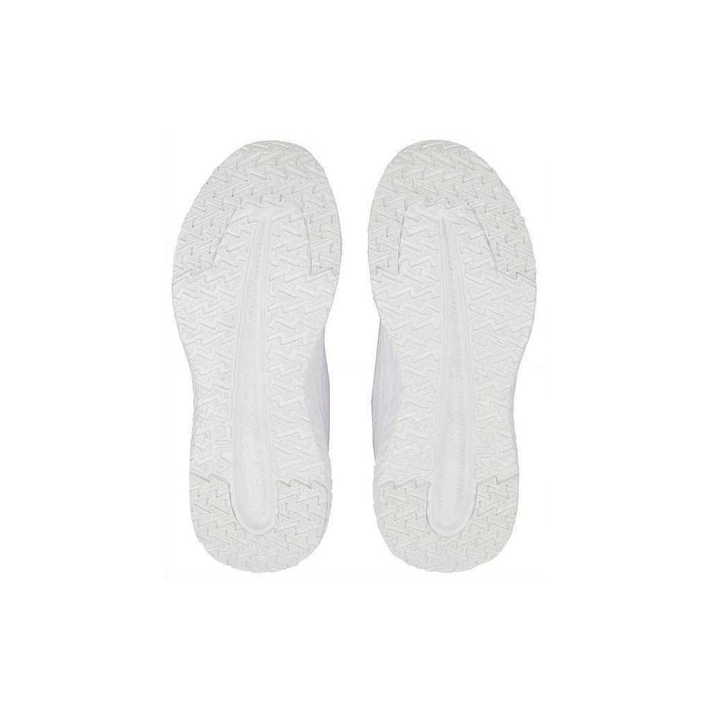 FILA RGB Fuse Round Toe Comfortable Fabric Synthetic Leather Low Top Running Shoes Unisex sneaker White 1RM01259D_100