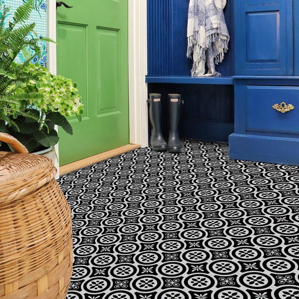 New Self-adhesive Wall Sticker DIY Removable Waterproof Sticker Waterproof PVC Self Adhesive Sticker Floor Decoration