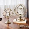 Antique Metal 30-Minute Hourglass Sand Timer, 720° Rotating White Sand Clock, Vintage Desk Decor, Home & Wedding Decoration