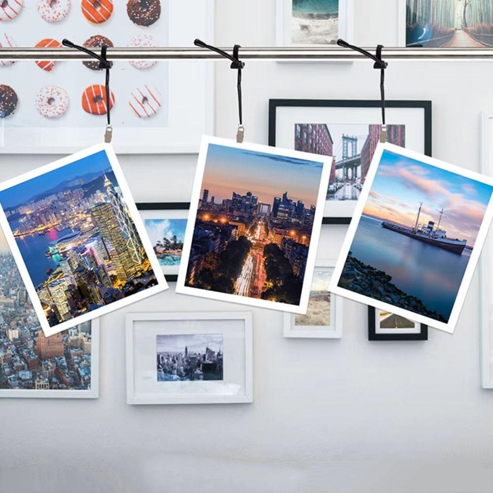 2pcs Elastic Fixed Clothes Clips Multi-Functional Windproof Clamps  Clothes Fixing