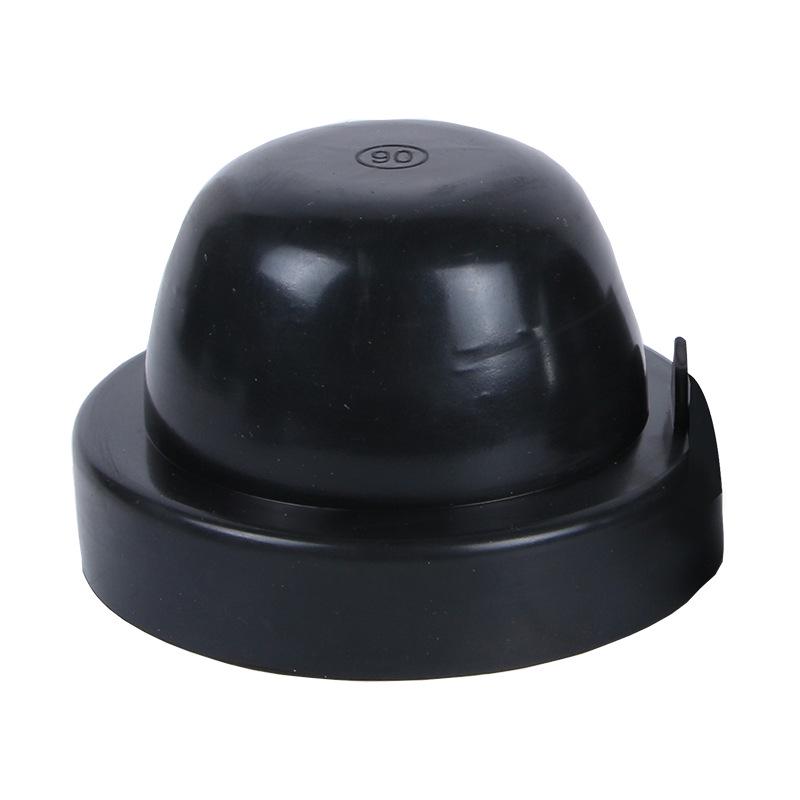 Universal Car LED Headlight Waterproof Dust Cover - Extended Sealing Style