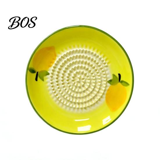 Compact Ceramic Grinding Bowl Garlic Grater Bowl, Multifunctional Ginger Mincer Plate for Food, Spanish Tomato Roaster Dish, Kitchen Tool