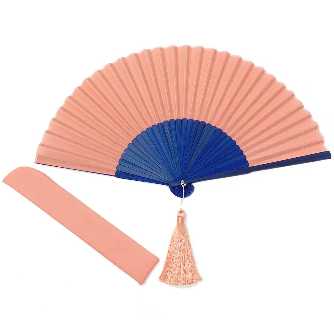 

Nishikawa Shouroku Shoten Складной летний веер с веером Розовый и День Поп Летний складной веер Веер, Стиль, Чехол, Двухцветный, Женский, byCOLOR, Темно-синий,