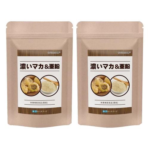 Kobe Lohas Food's Rich Maca & Zinc Supplement, 2-pack (120 Capsules, Approximately 60-day Supply), Made In Japan, by Supriel Kobo