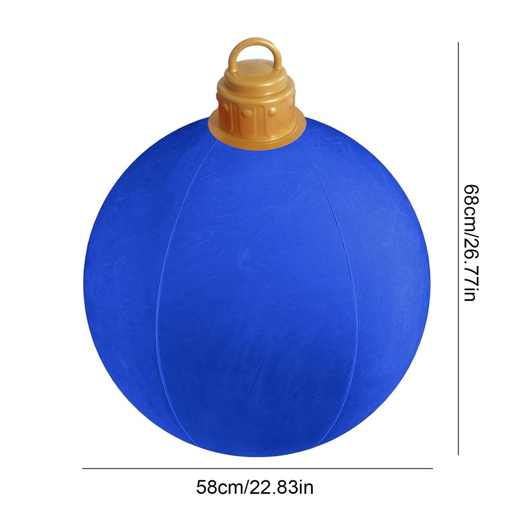 Christmas Inflatable Ball PVC Bell Giant Inflatable Balls Christmas Decorations for Home Xmas New Year Outdoor Balloon Decor