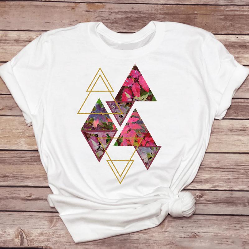 Clothes For Women Cartoon Kawaii Ladies Short Sleeve Casual Summer Print Female Clothes Fashion Tops Tshirt Natural Scenery