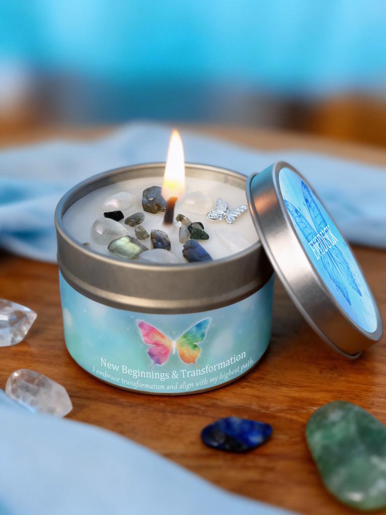 EVODUCK Law of Attraction Sacred Candle for Deep Focus, Meditation, Yoga & Reading | Christmas, Birthday Gift for Women, Friend