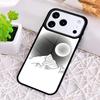 Landscape Mountain Night Sky Phone Case for iPhone 17 Air 16 15 11 12 14 13 Pro Max Shockproof Cover
