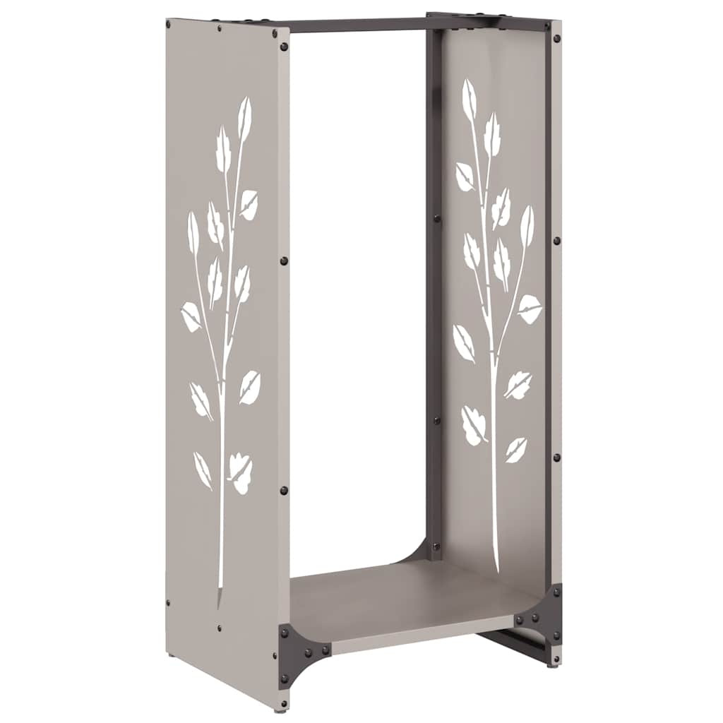 Firewood Rack 40 x 30 x 80 cm Weatherproof Steel
