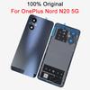 Original For OnePlus Nord N20 5G GN2200 CPH2459 Back Battery Cover Door With Camera Glass Lens Housing Repair Parts