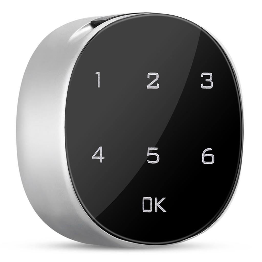 Electronic Cabinet Lock Zinc Alloy Enhanced Safety Flexible Setting Digital Password Keyless Lock