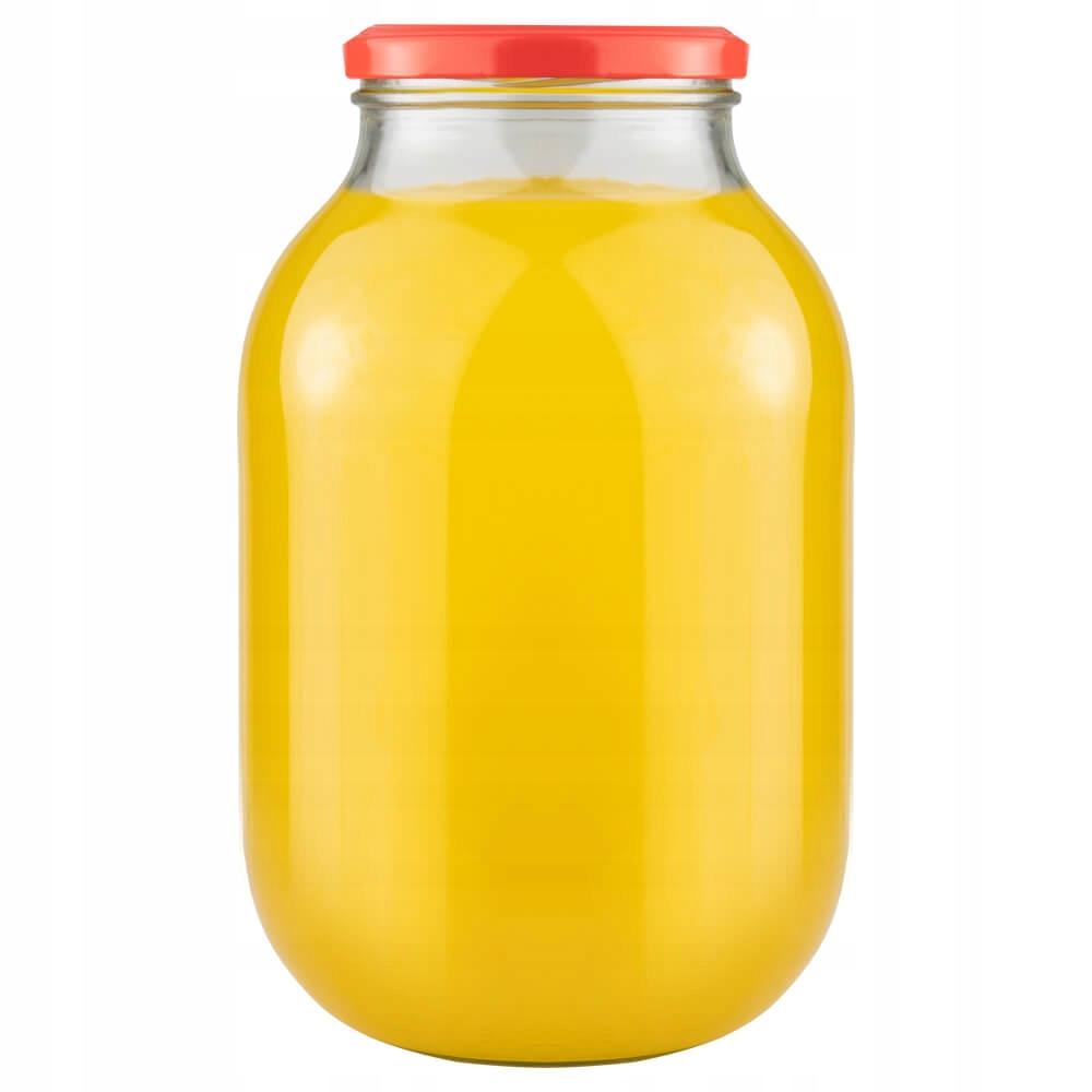 Glass Jar 4L Jar For Preservations, Liqueurs, Honey