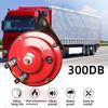 2Pcs 12V/24V Loud Car Horn Waterproof Air Horns Replacement Kit Electric Snail Train Horn  Universal