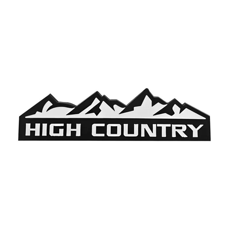 3D ABS Emblem Car Body Rear Trunk Sticker Badge For chevrolet Colorado HIGH COUNTRY malibu XL silverado spark LT Accessories