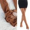 Women's Latin Dance Fishnet Pantyhose Breathable Mesh Fabric Open Toe Cotton Lined Gusset Dancing Tights Stockings