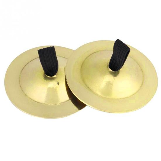 Durable Belly Dance Finger Cymbal Brass Musical Instrument Dancing Accessory