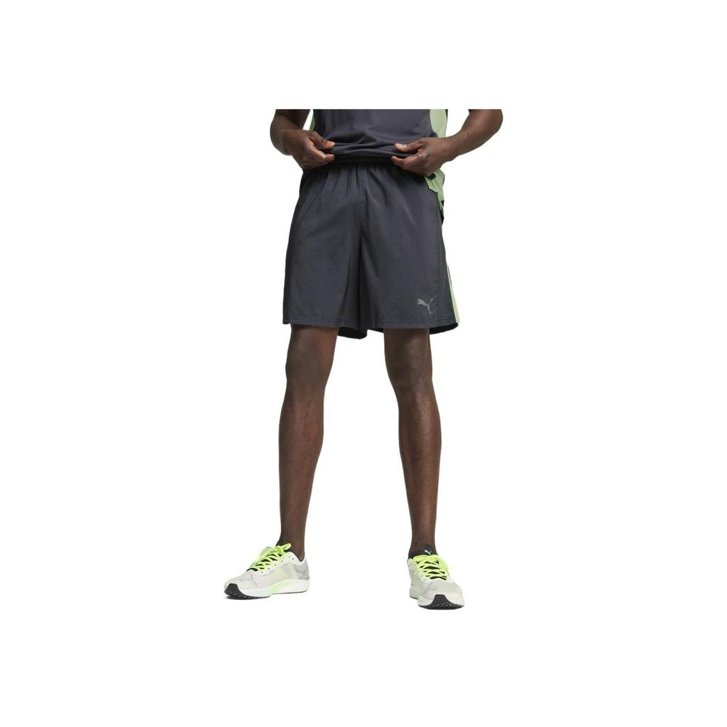 Puma Run Favorite Velocity 7 Classic Versatile Fashionable Casual Mid-Rise Sports Shorts Men shorts Gray 525005-69