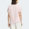 Adidas Round Neck Sports Casual Short Sleeve T-Shirt Women Tops Light-Pink JZ1577