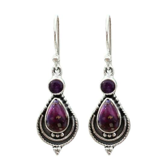 1 Pair Inlaid Rhinestone All-match Charming Dangler Earring for Banquet