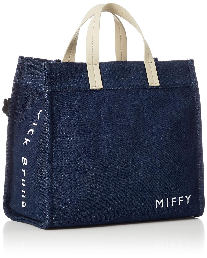tote size B126 face denim blue [Hapitas] 2-way bag, handbag, M, HAP6033, miffy, women's,
