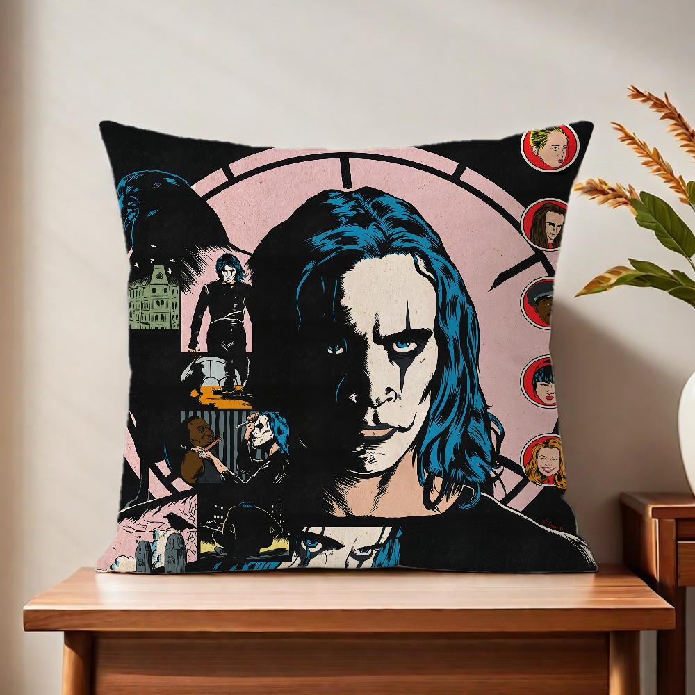 Movie T-The C-Crows Cushion Cover For Pillow Printing Sofa Decoration Home Car Room Coffee Shop Office Nordic Simplicity