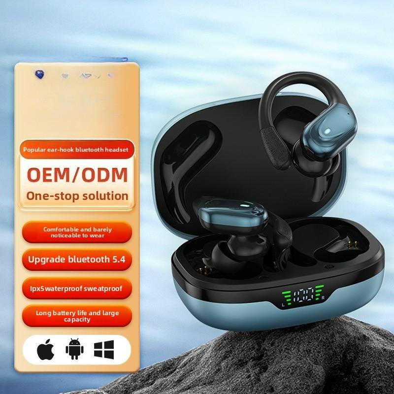 Intelligent Digital Technology Noise Reduction Sports Crazy Can't Get Rid of Ear-hanging Wireless Headphones Unisex Bluetooth Headphones