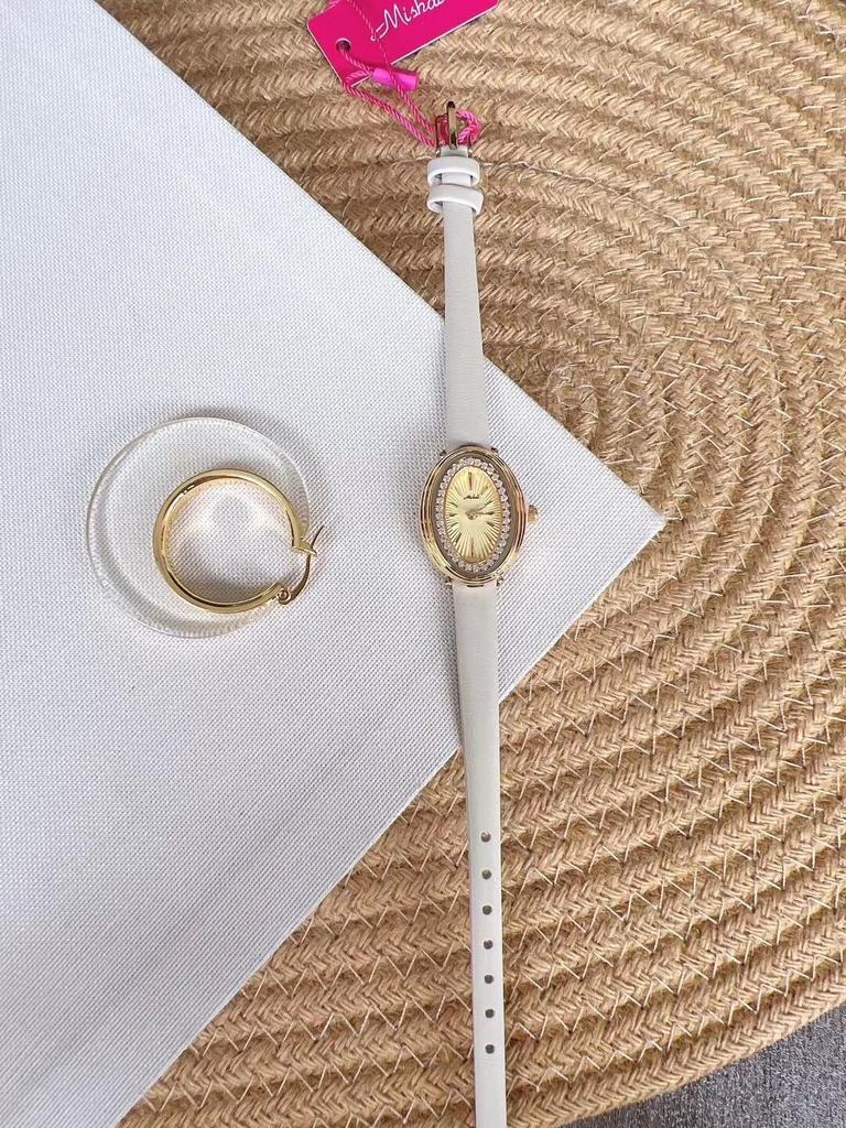 Small Watch Ladies Oval Women'S Watch Belt