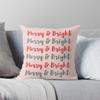 Merry Christmas Decorative Home Pillow Case Cushion Covers Color Nordic  XModern Living Room Sofa House Bed Cartoon