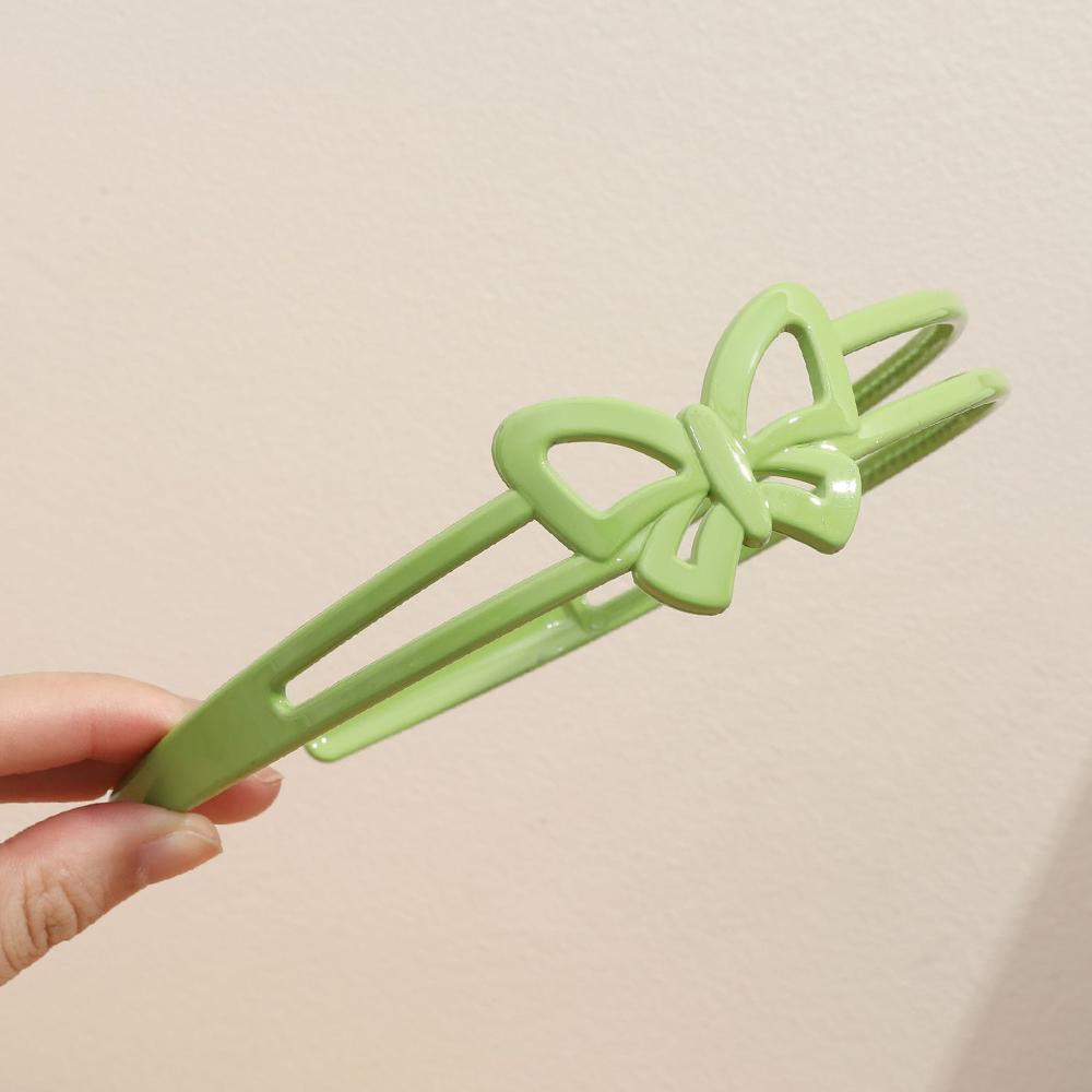 

Fashion Matte Flower Headbands For Women Girls Non-slip Hairband Elastic Butterfly Hair Hoop Band Children Kids Hair Accessories зелёный