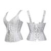 Corset Crop Tops Burlesque Lingerie Corset Top Vest Hot Shaper Overbust Corset Gothic Clothing Corsage Medieval Ladies