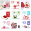 Card Pop-Up Creativ din Hârtie 3D Design 3D Stil Romantic Card Poștal de Dragoste Felicitare Ziua Mamei