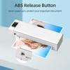 Desktop Laminator Machine Set A3 Size Multifunctional Hot and Cold Lamination 2 Roller System 12.5 Inches Max Width
